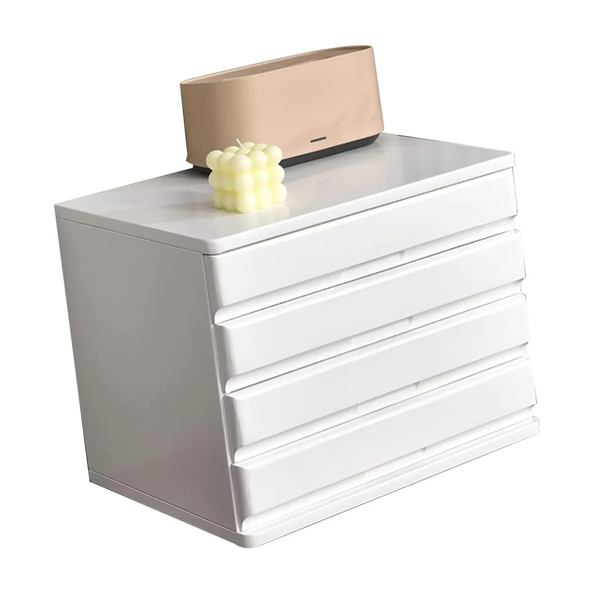 Este Organizador de Escritorio de Madera con cajones – Archivador Multicapa para Oficina, hogar o Escuela – Organizador de Escritorio Compacto y Elegante para Documentos, Suministros y Papel